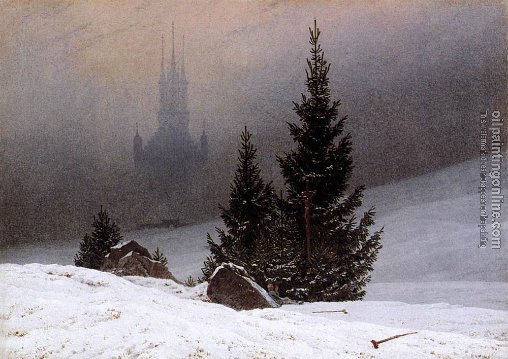 Friedrich, Caspar David - Winter Landscape